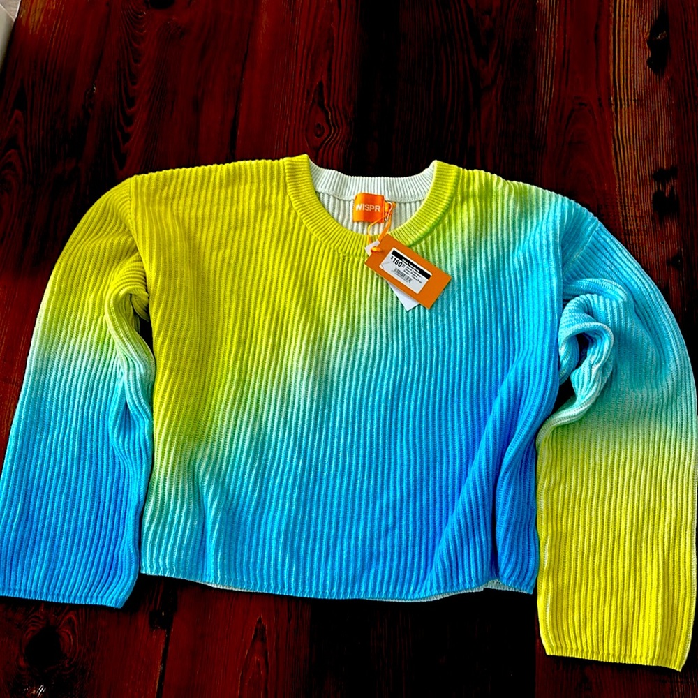 Wispr women’s sweater size large.  Purchased at Duke’s in Tuscaloosa.